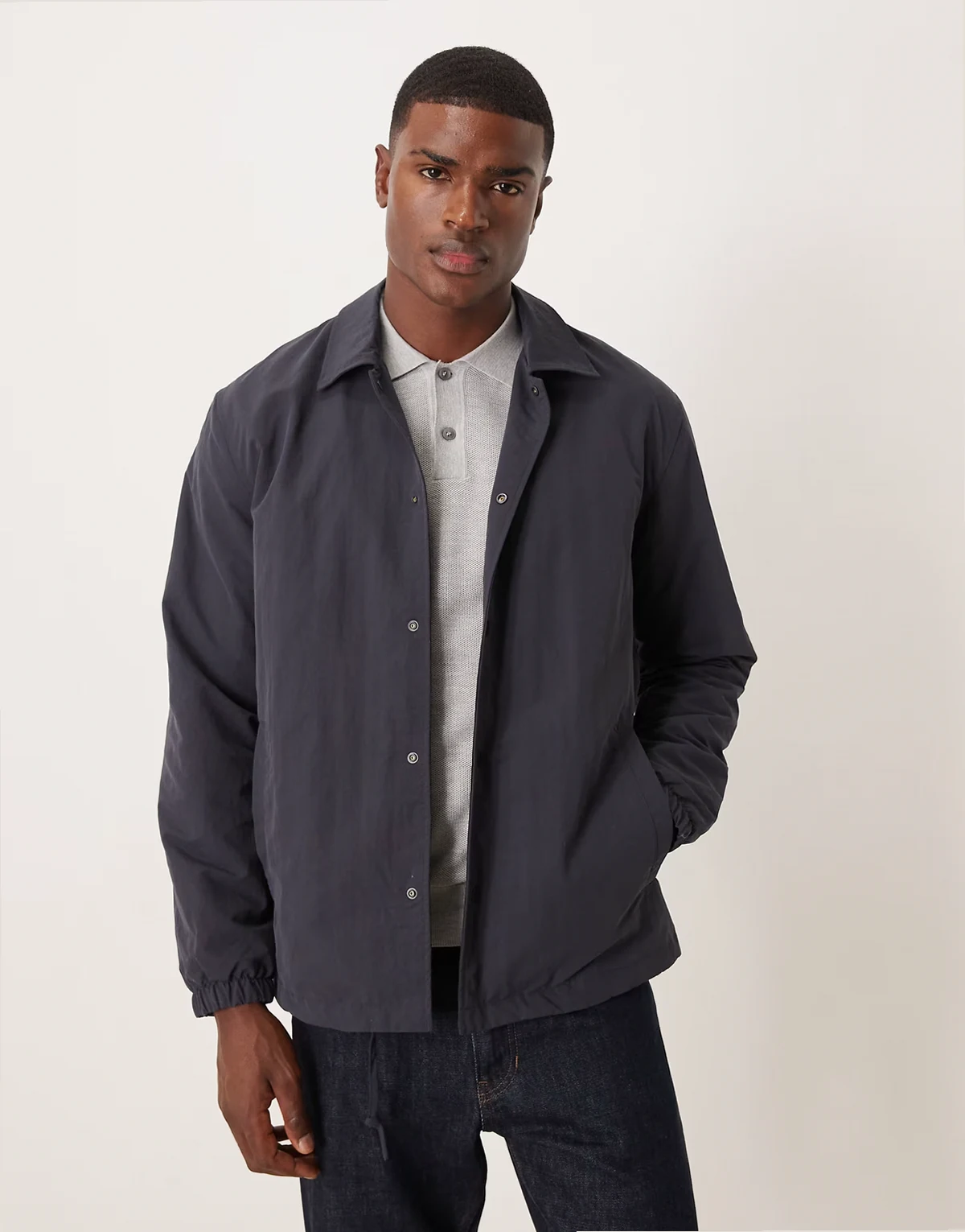– Jacke in Marineblau