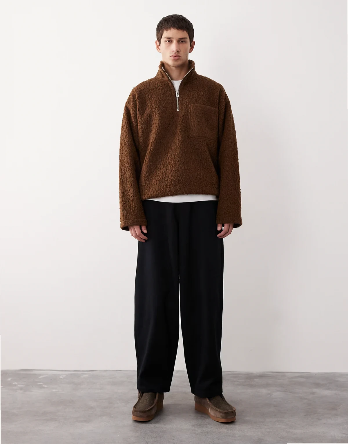 – AC-B-254 – Schmal zulaufende Barrel-Hose in Schwarz