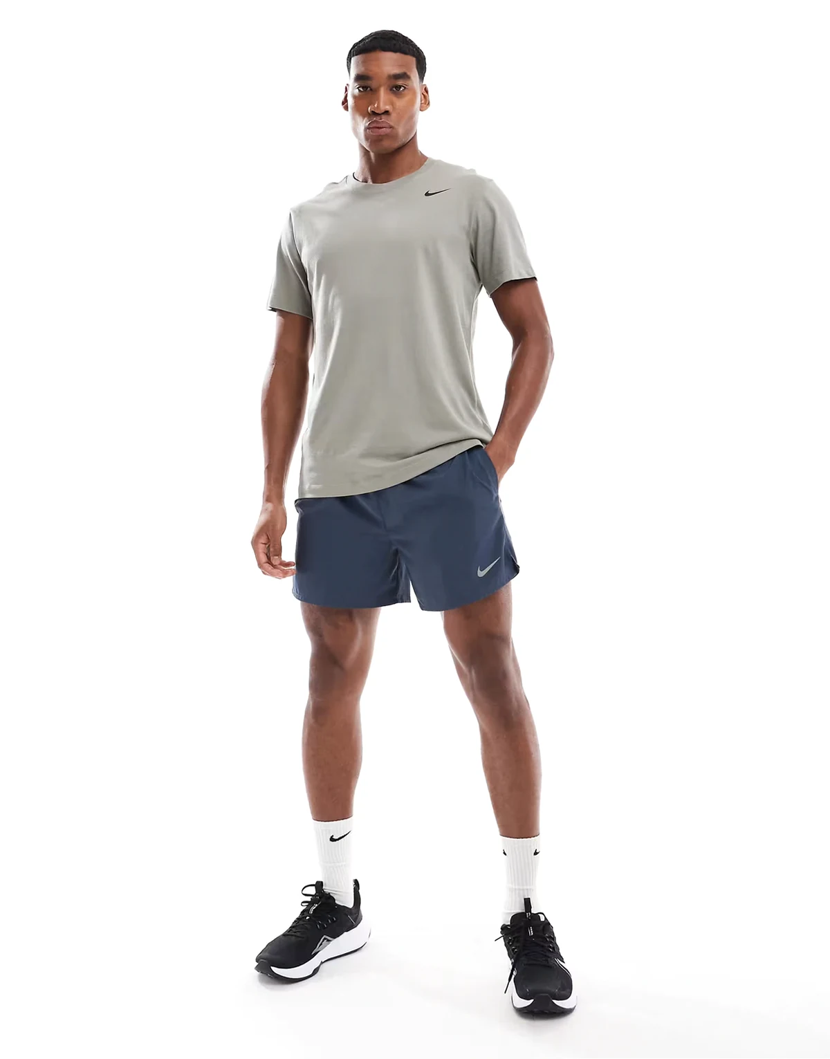 Challenger Dri-FIT 5 inch shorts in dark blue
