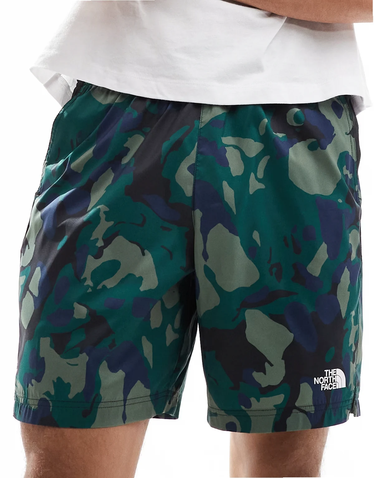Mountain Athletics 24/7 7-inch shorts in camo print
