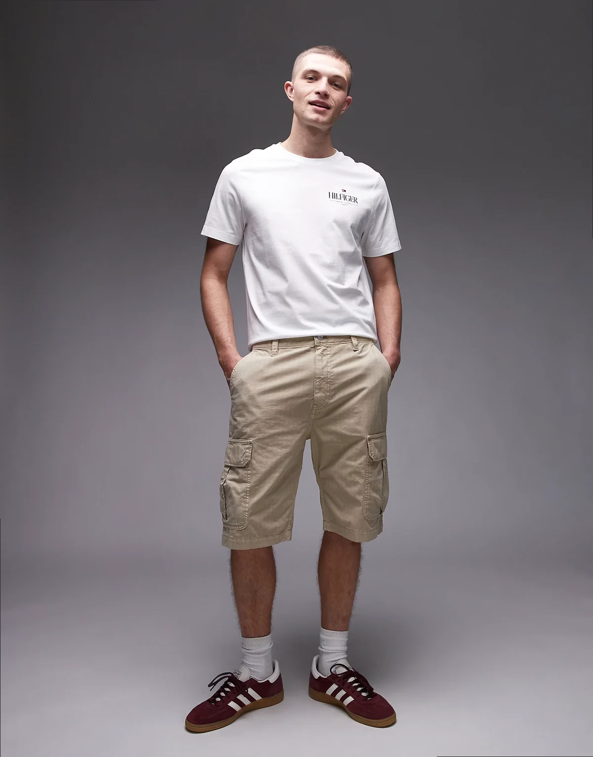 – Otis – Cargo-Shorts in Beige