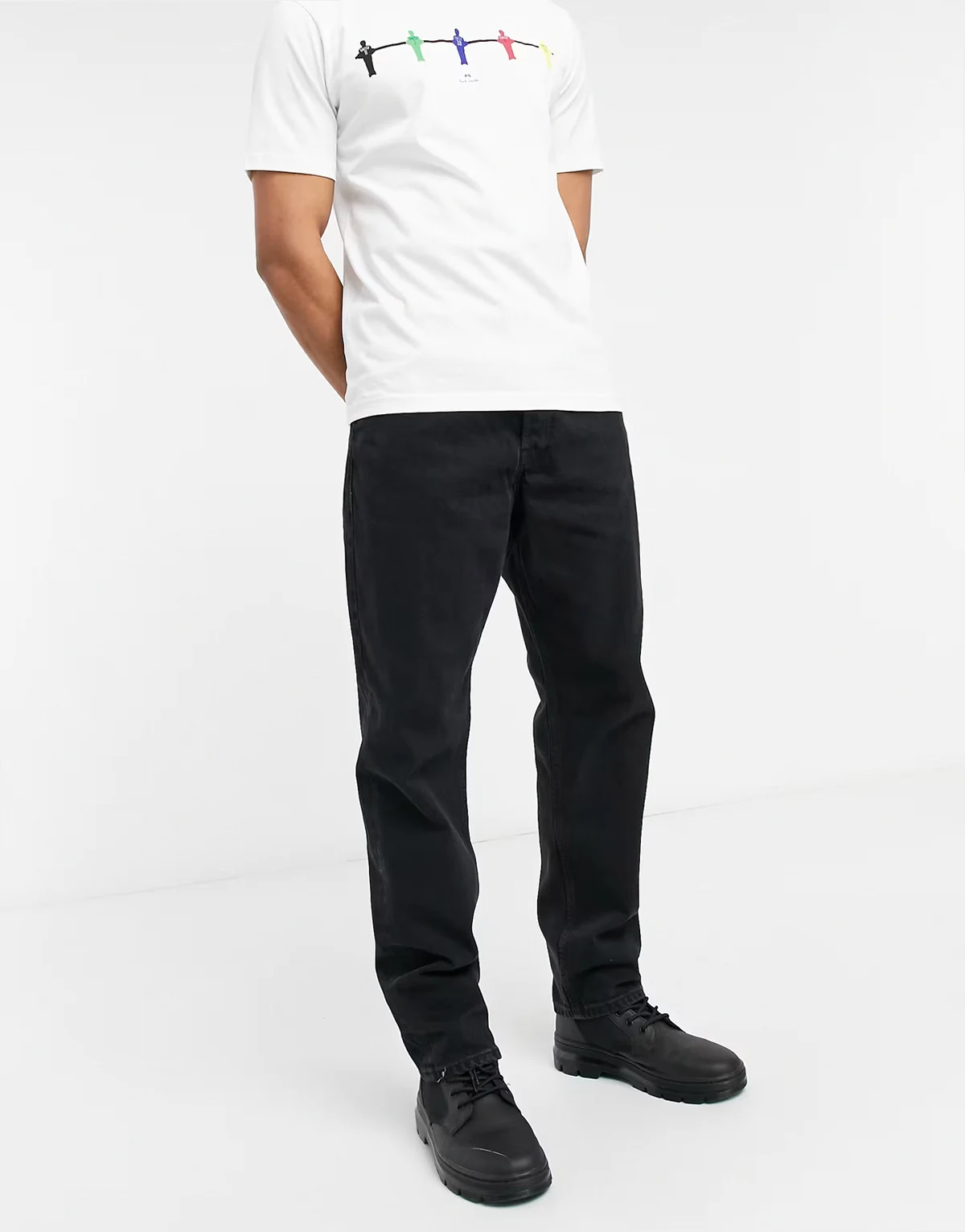 Intelligence Chris loose fit jean in vintage black