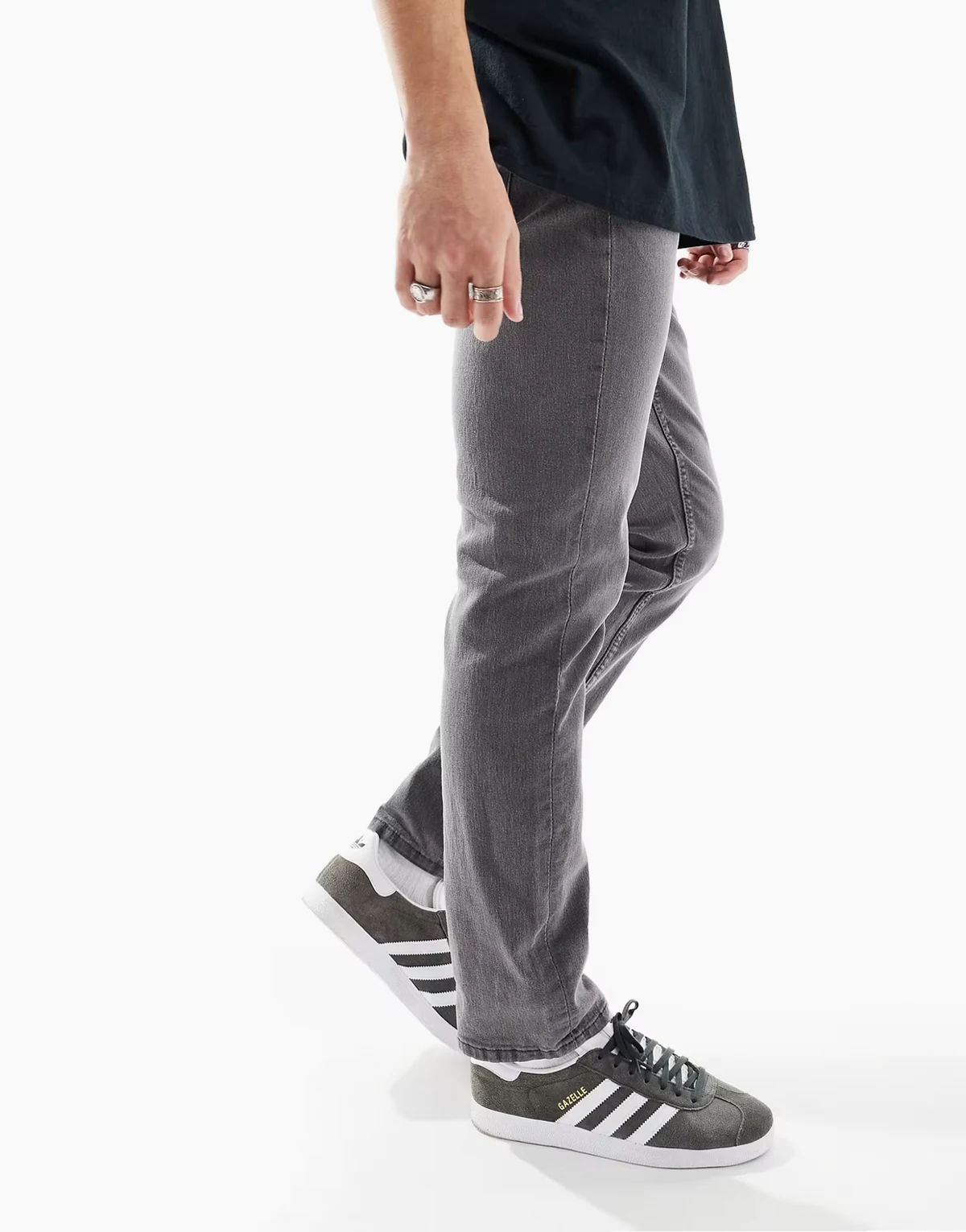 Loom slim fit jeans in gray wash