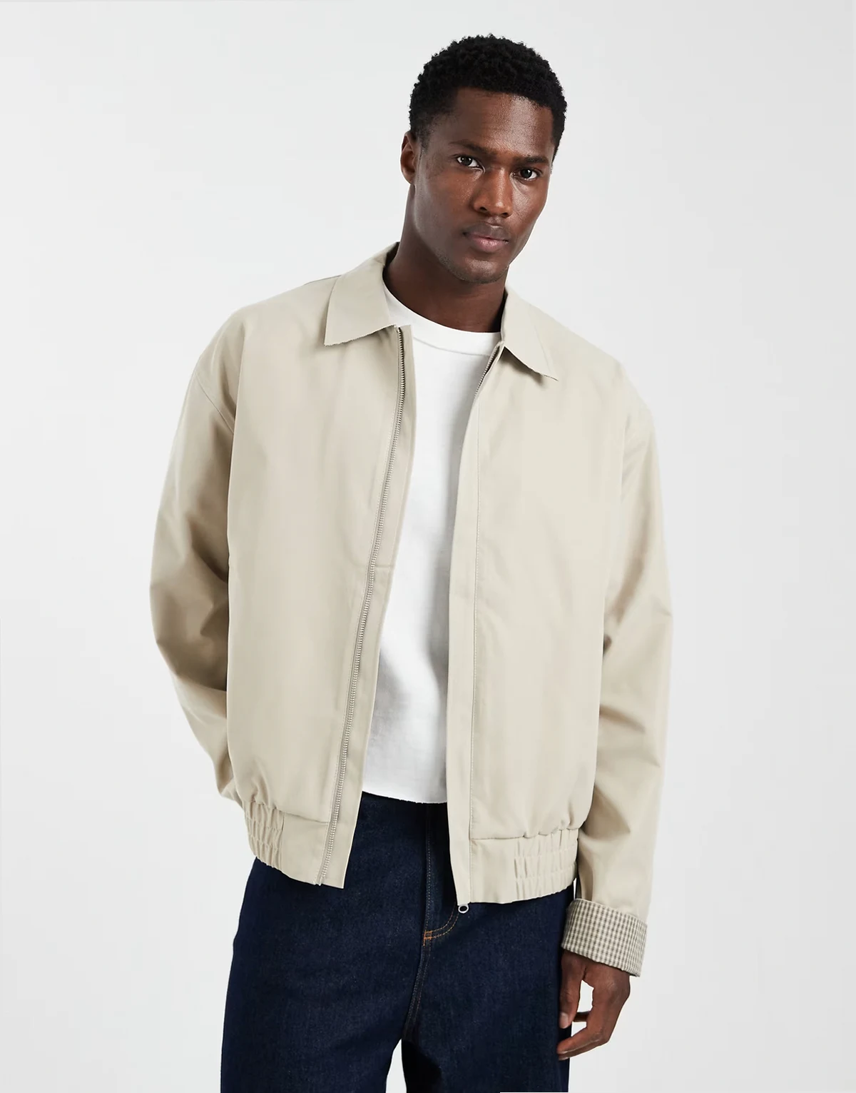 – Bomberjacke in Stone