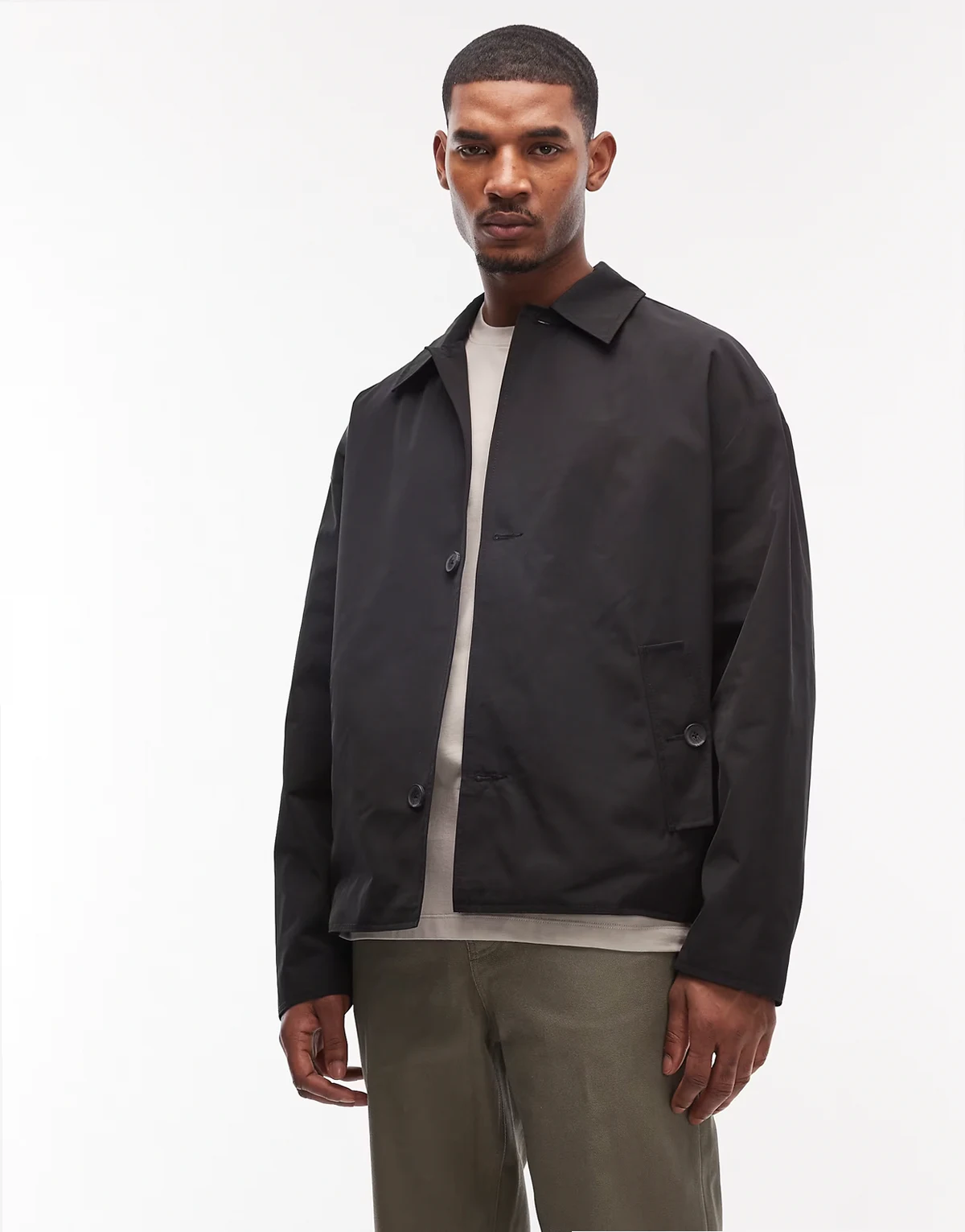 – stormMAX™ – Wasserabweisende Harrington-Jacke in Schwarz