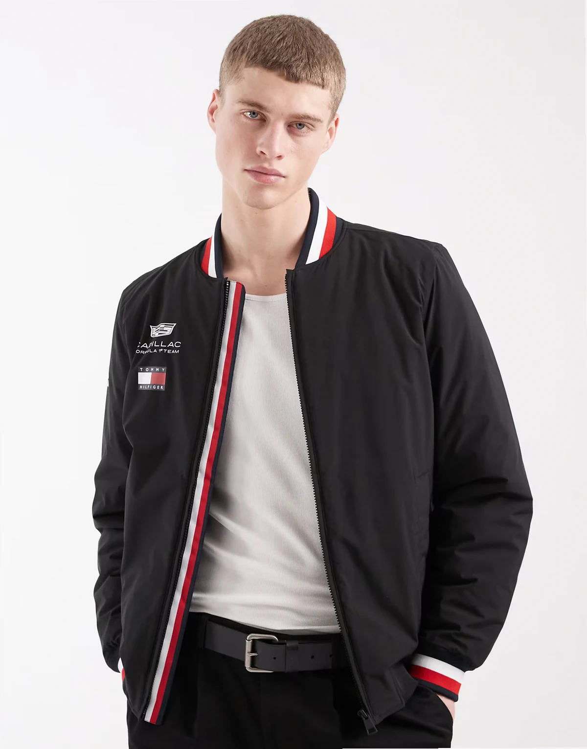 x Cadillac – F1 Replica – Czarna kurtka varsity