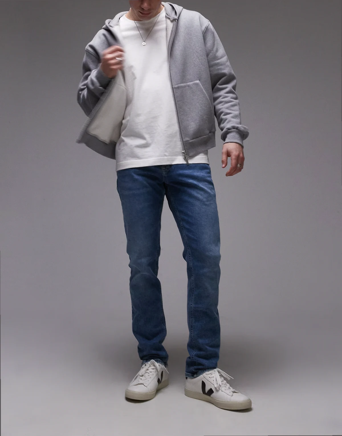 Scanton slim jeans in medium wash