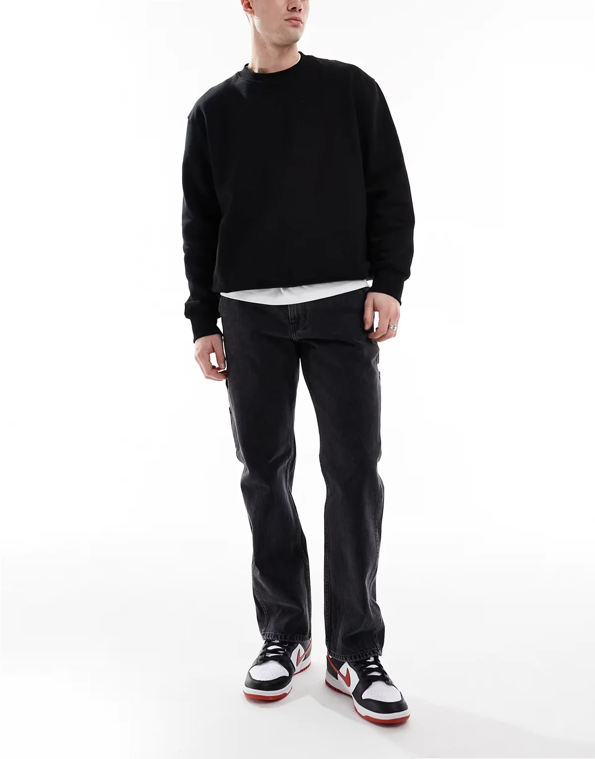 Edge carpenter jean in washed black