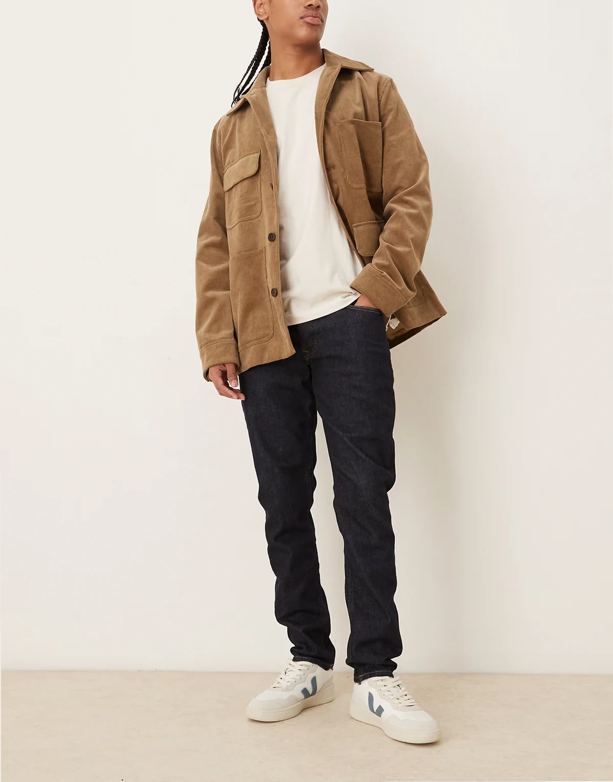 – Kori – Slim-Fit-Jeans in Dunkelblau