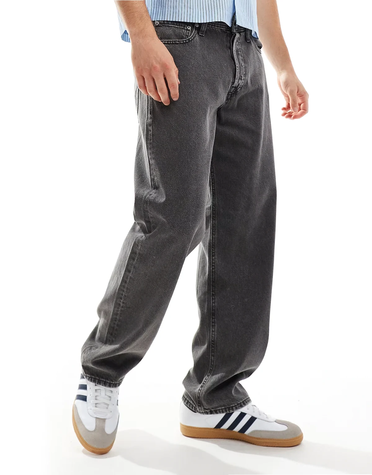 Eddie loose jean in washed gray