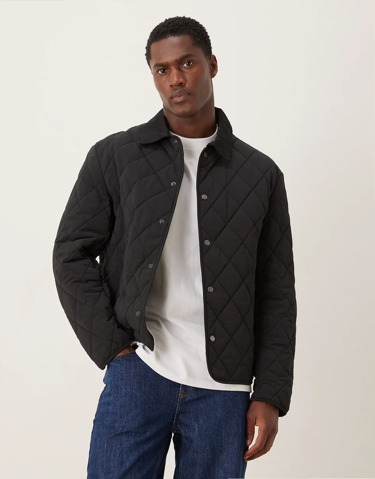 – Steppjacke in Schwarz