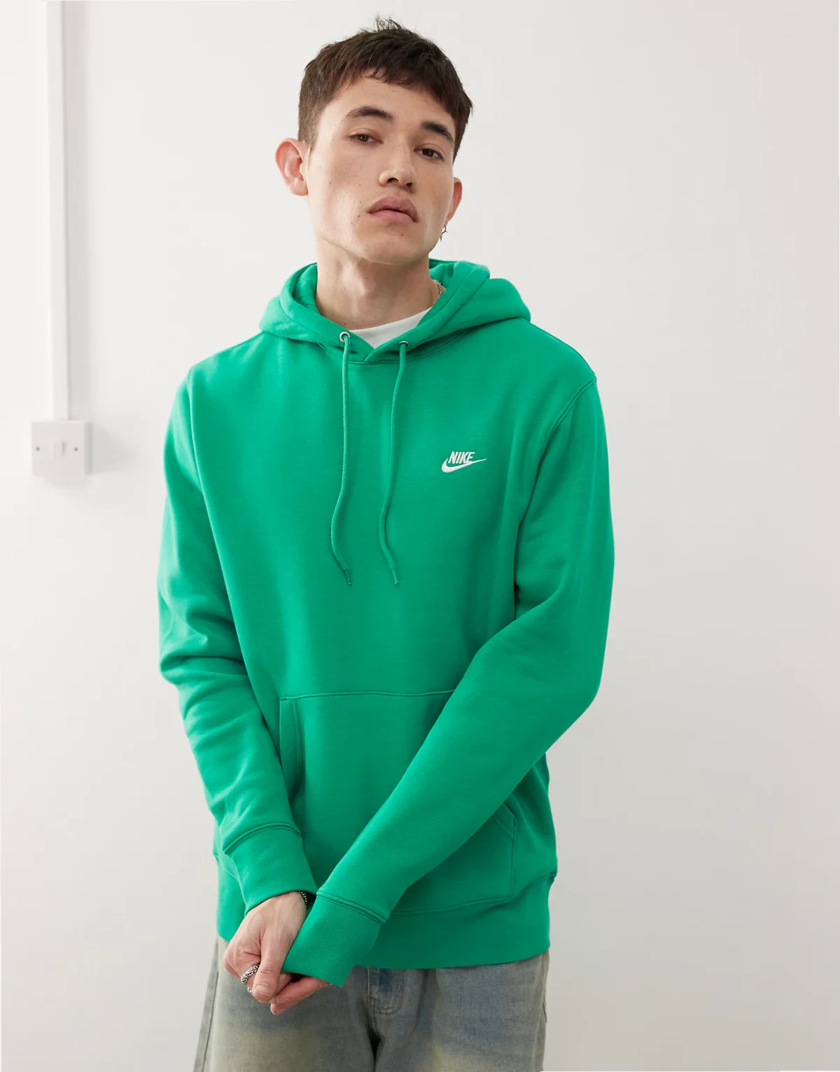 Club hoodie in green