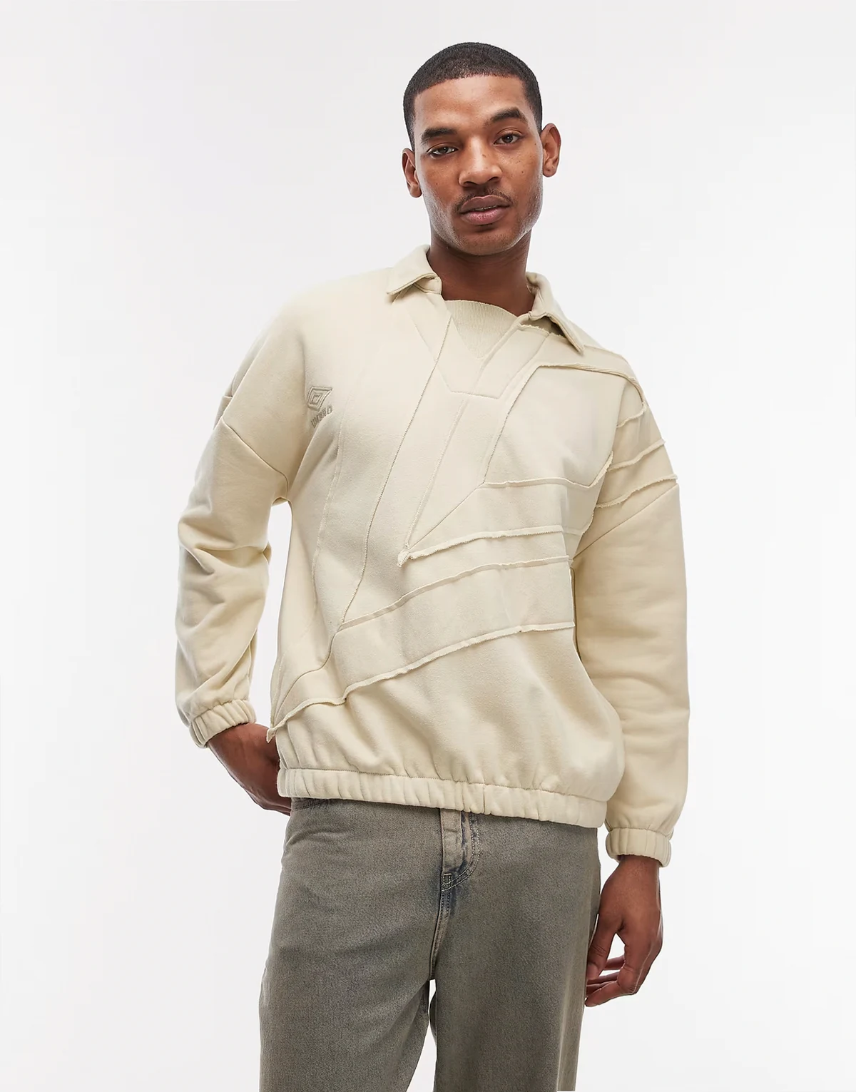 Diamond Drill sweatshirt in beige