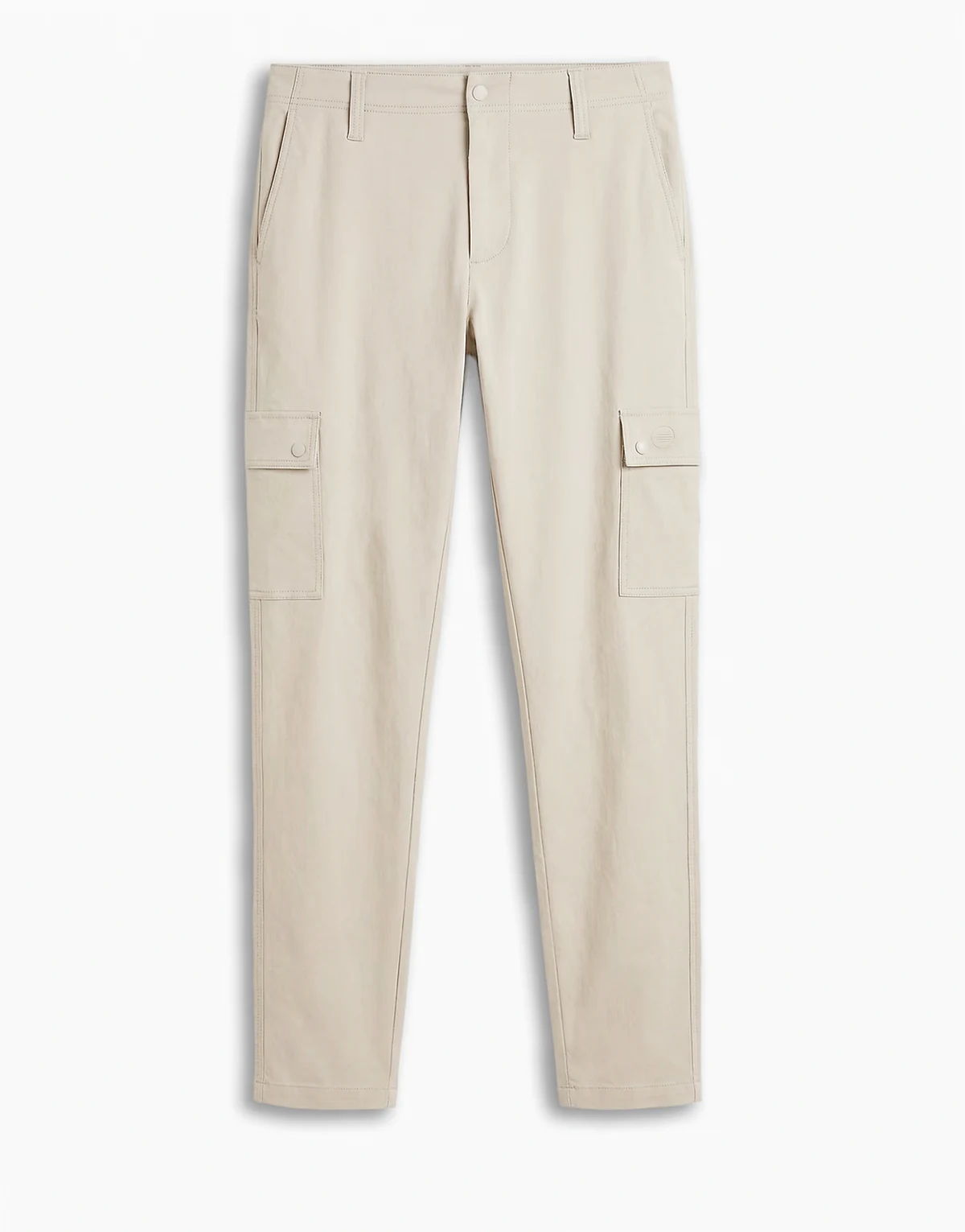 motionMAX™ four way stretch tapered cargo pants in beige - part of a set