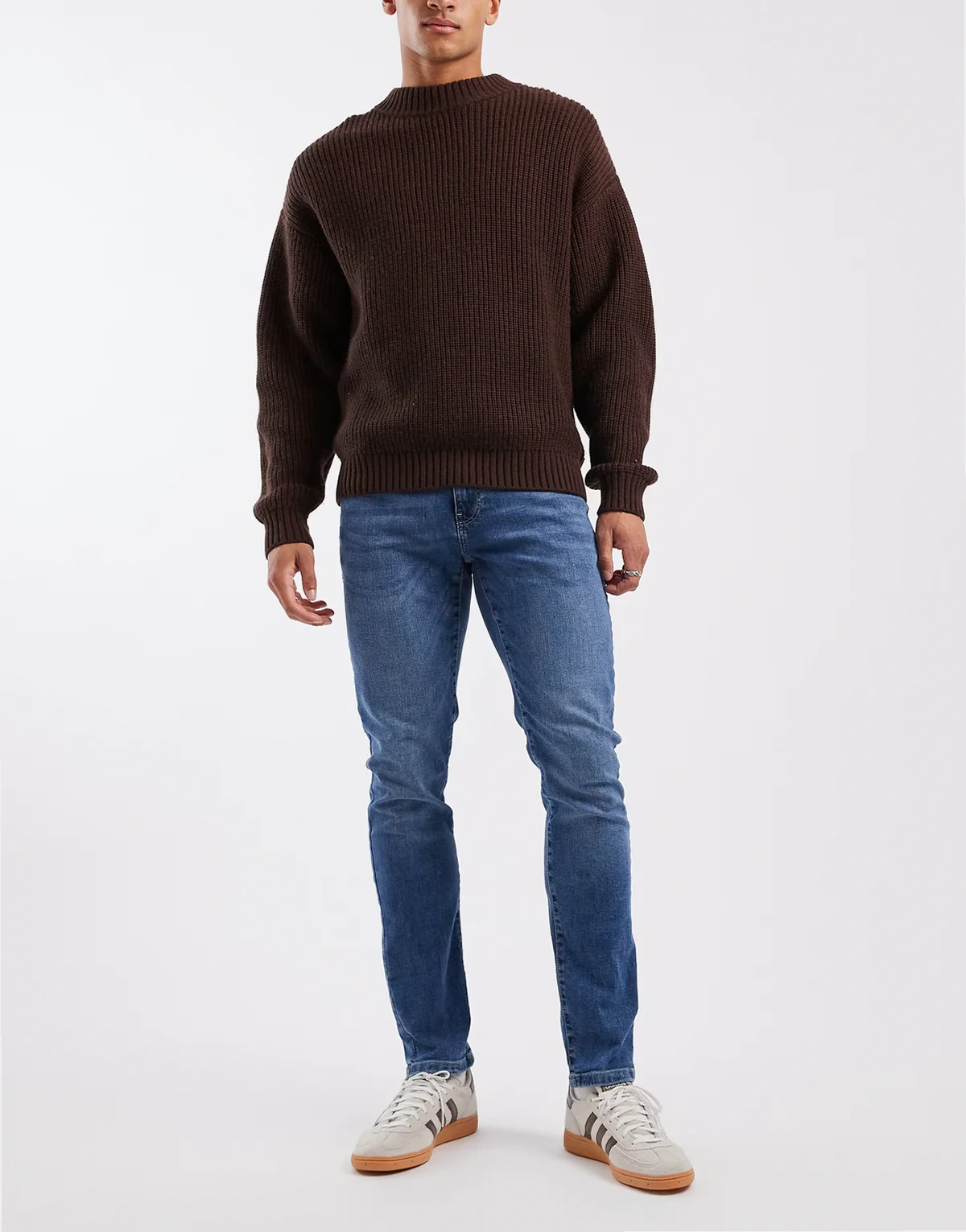 – Loom – Schmale Jeans in mittlerer Waschung