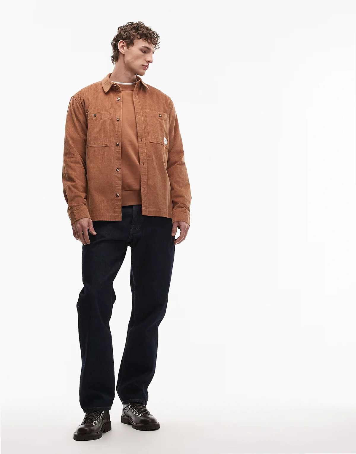 – Edge – Straight-Fit-Jeans in Rinse-Waschung