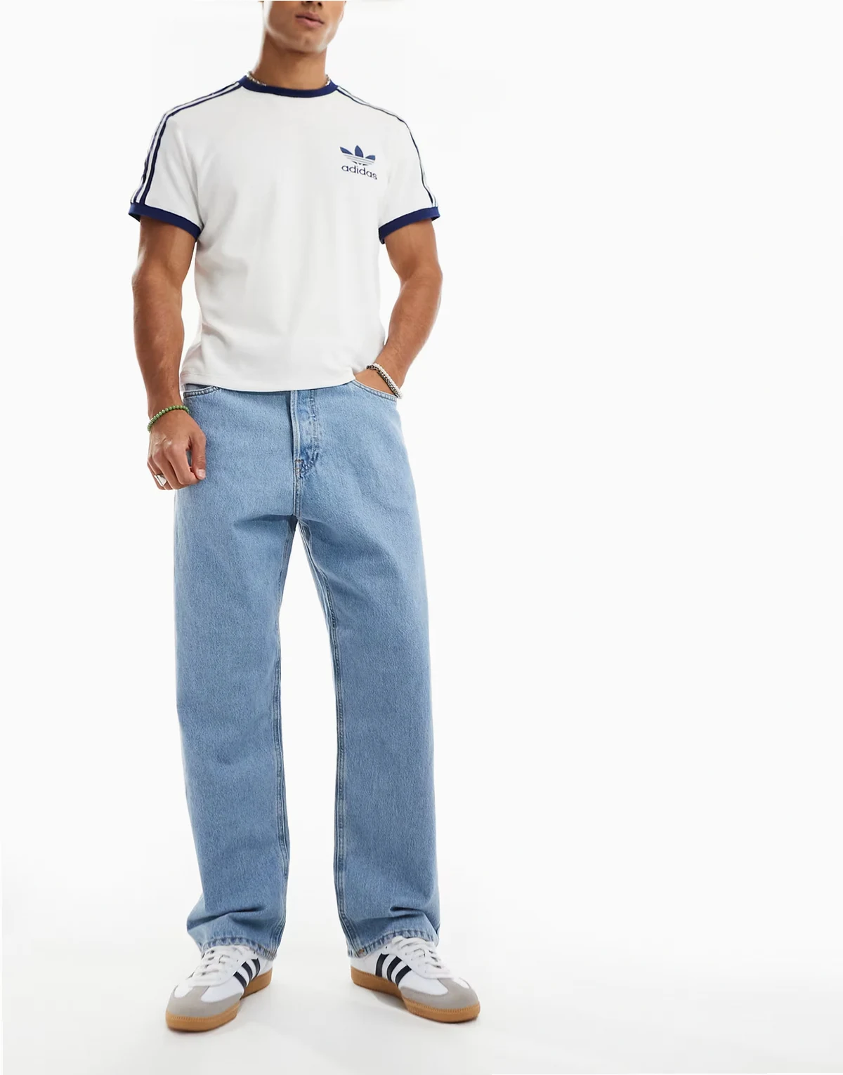 – Alex – Jasnoniebieskie jeansy baggy