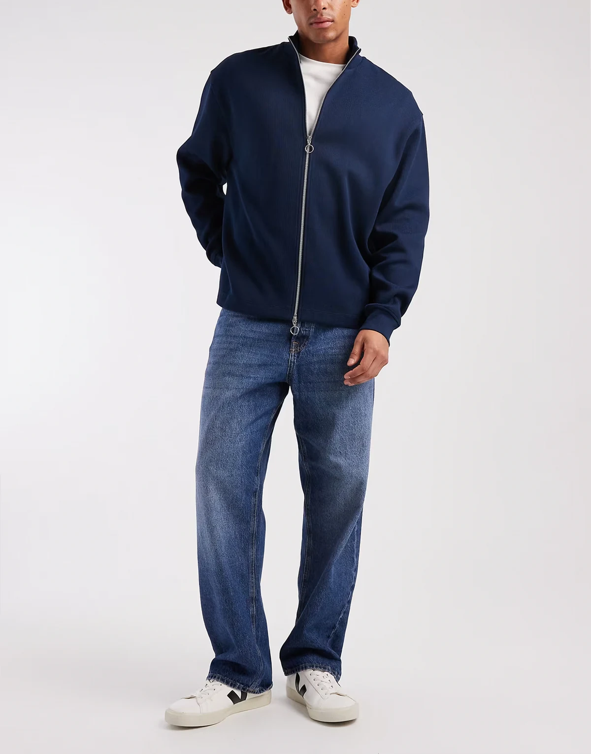 – Alex – Niebieskie jeansy baggy