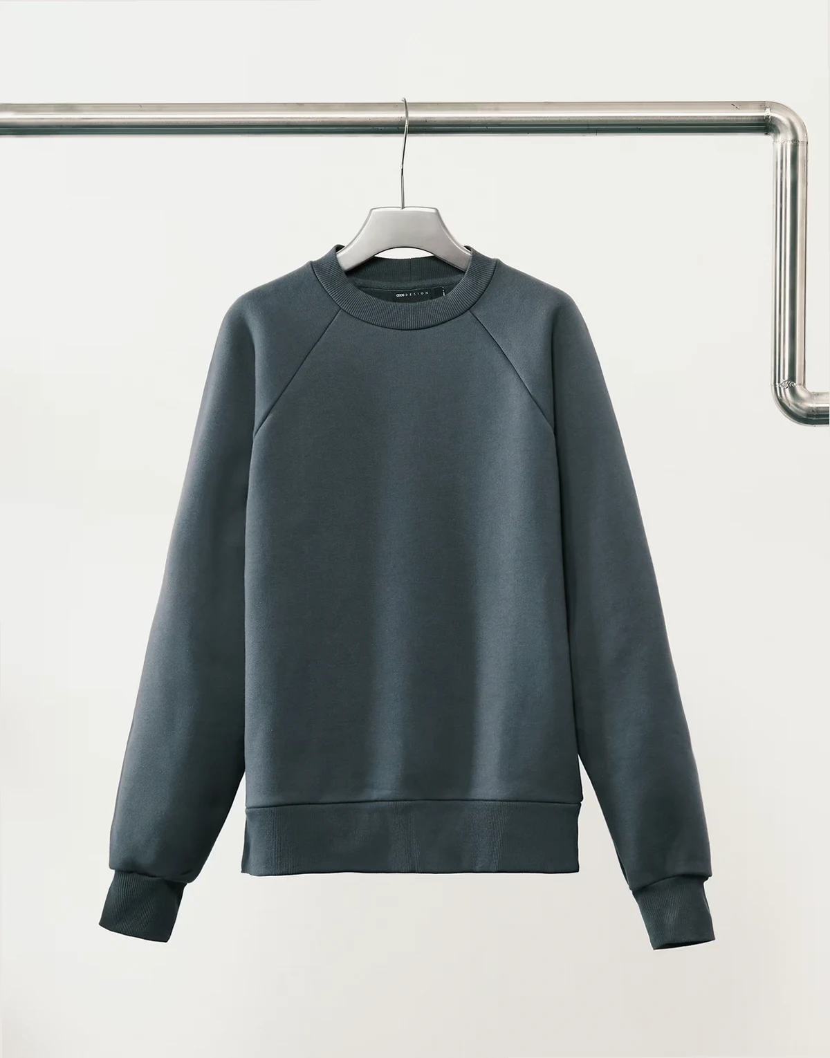 – Premium – Schweres Oversize-Sweatshirt in Marineblau, 650 g/m²