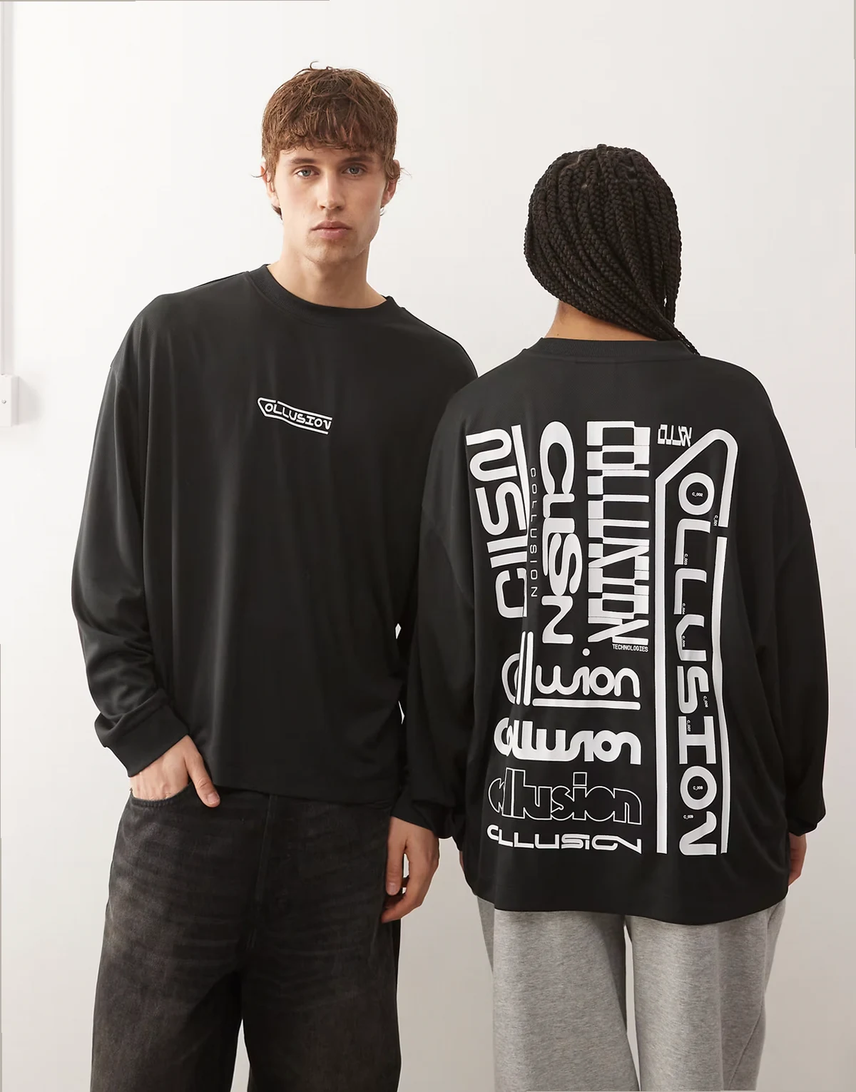 Unisex – Sportowy T-shirt z siateczki airtex z logo