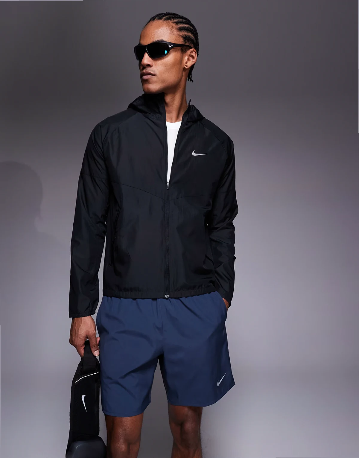 Miler jacket in black