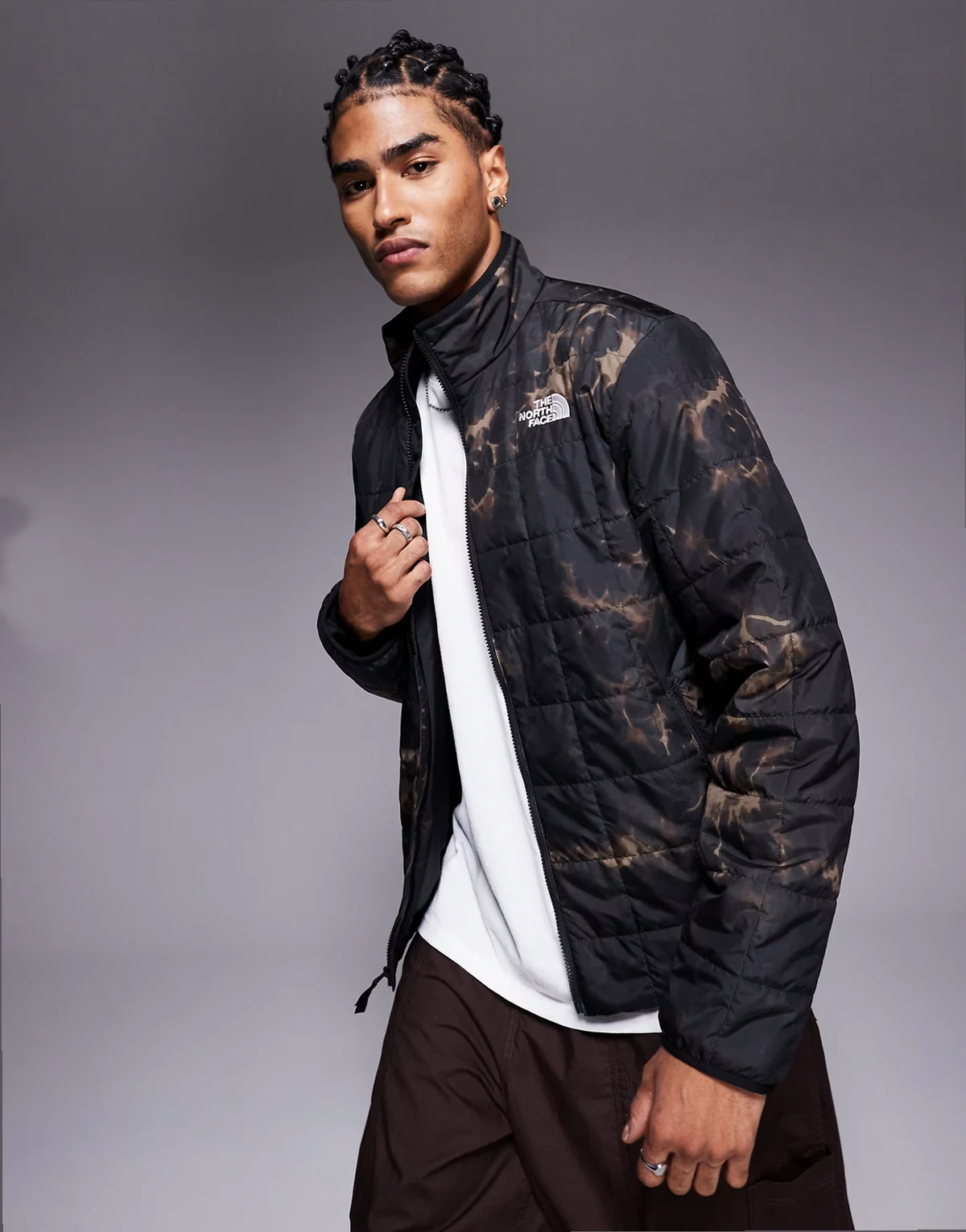 Junction insulated jacket in tie dye