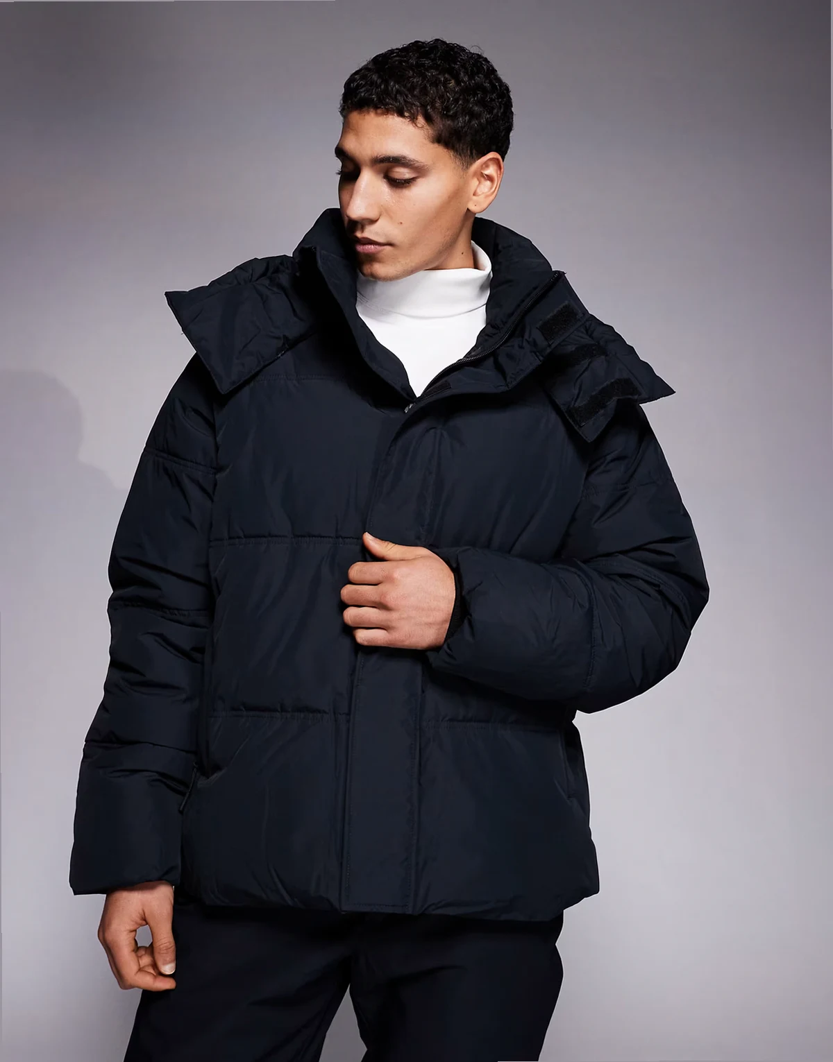 ASOS 4505 Ski – Czarna wodoodporna ocieplana kurtka