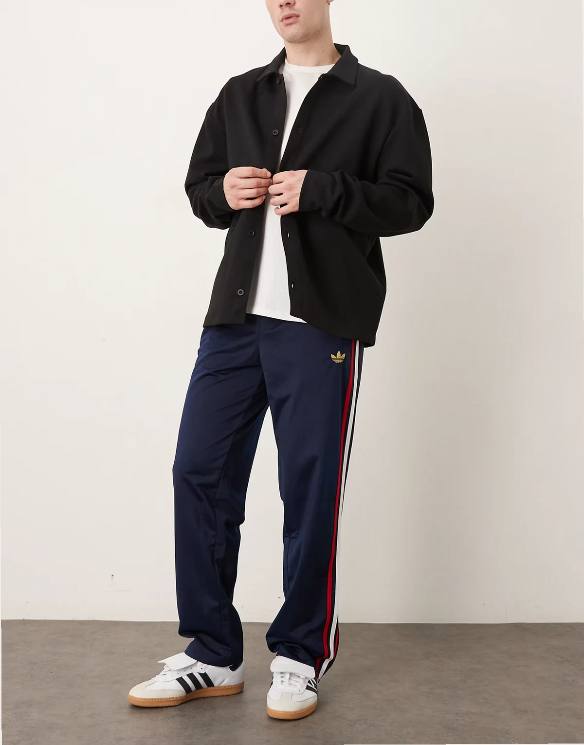 firebird track pants in dark navy
