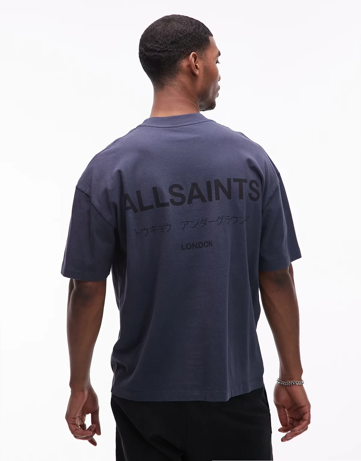 Underground t-shirt in moonstone blue