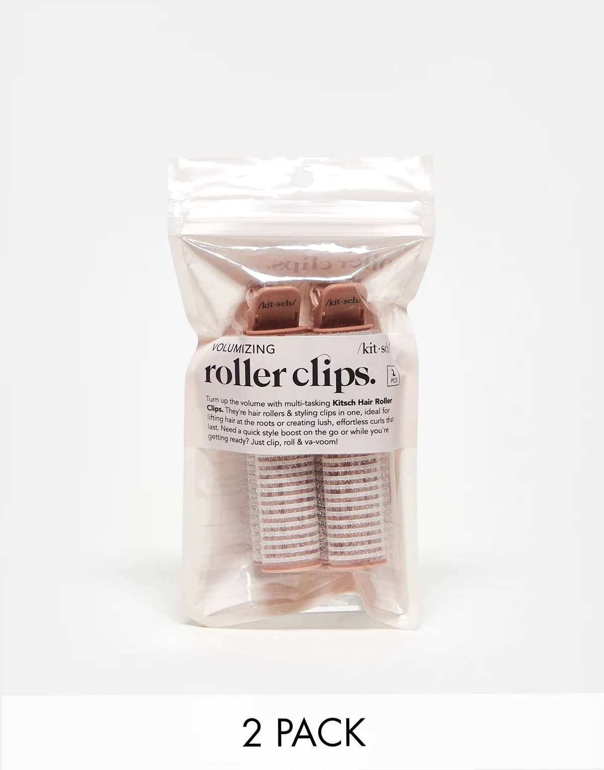 – Rollenclips für mehr Volumen im Haar im 2er-Pack