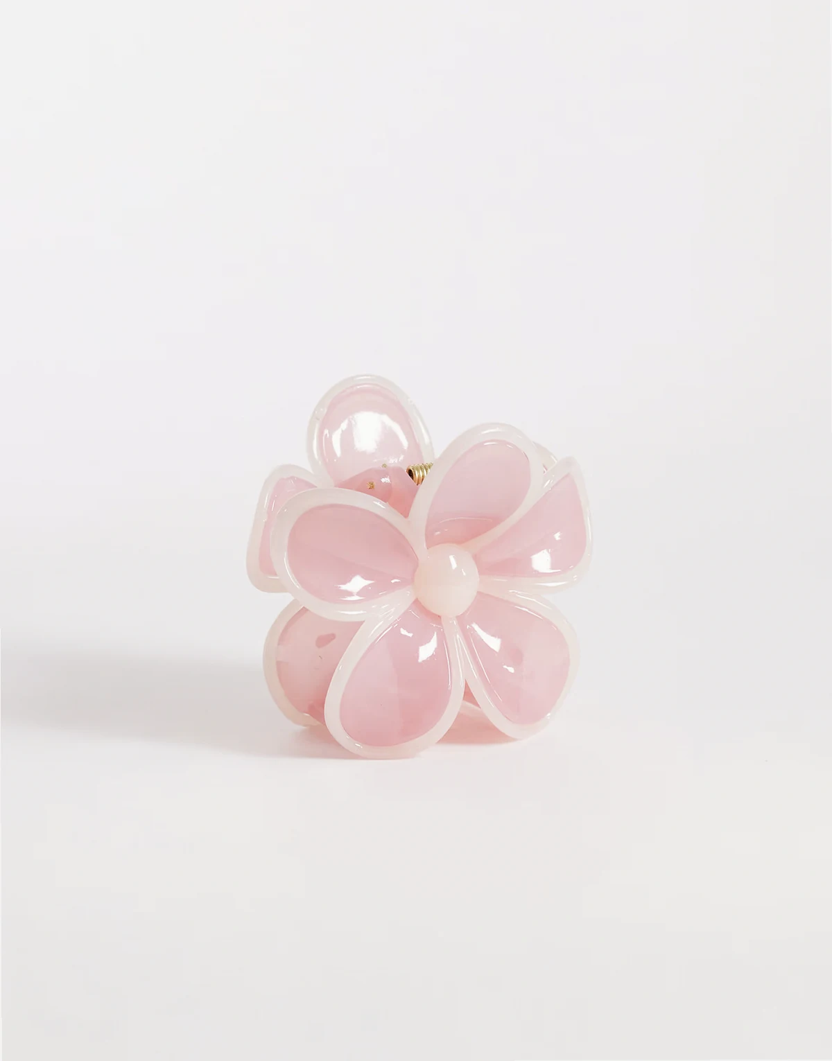 big buttercup hair claw clip in pink