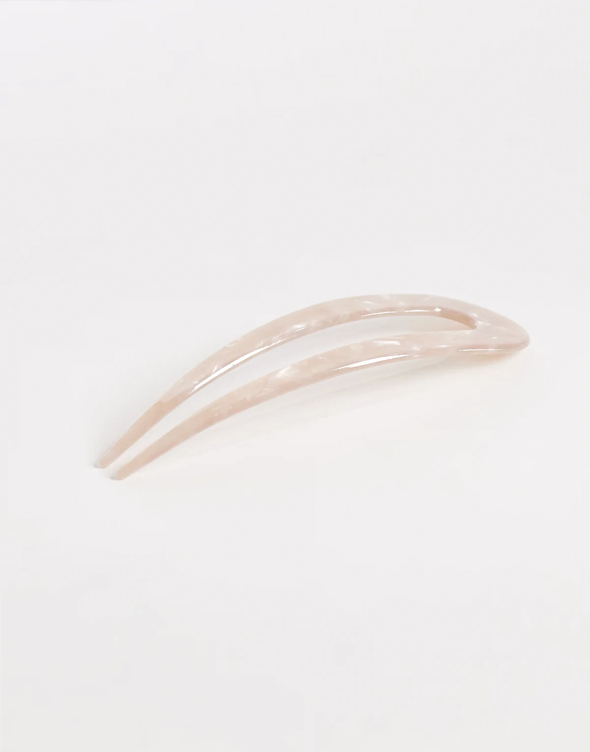 French twist hair pin in brown