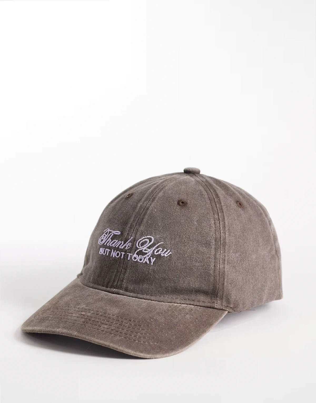 soft served cap in brown