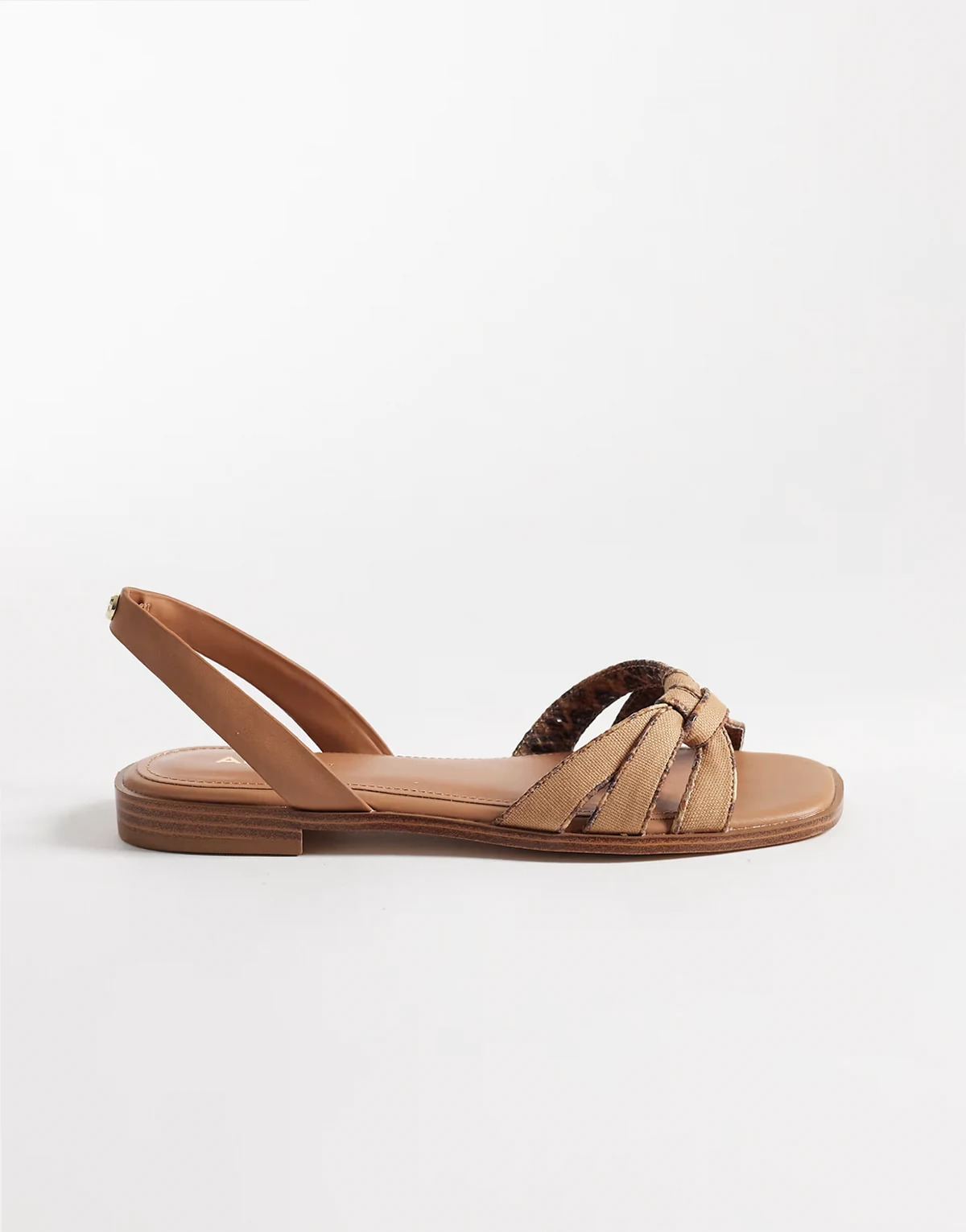 Adwiedan flat sandals in brown