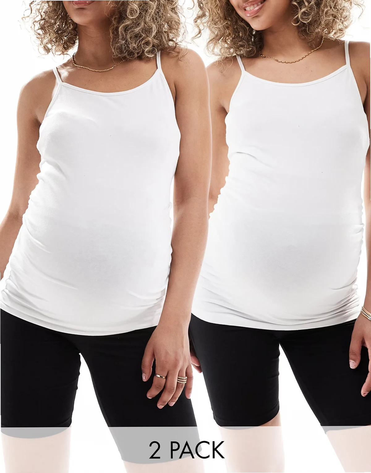 – 2er-Pack Jersey-Shorts in Schwarz