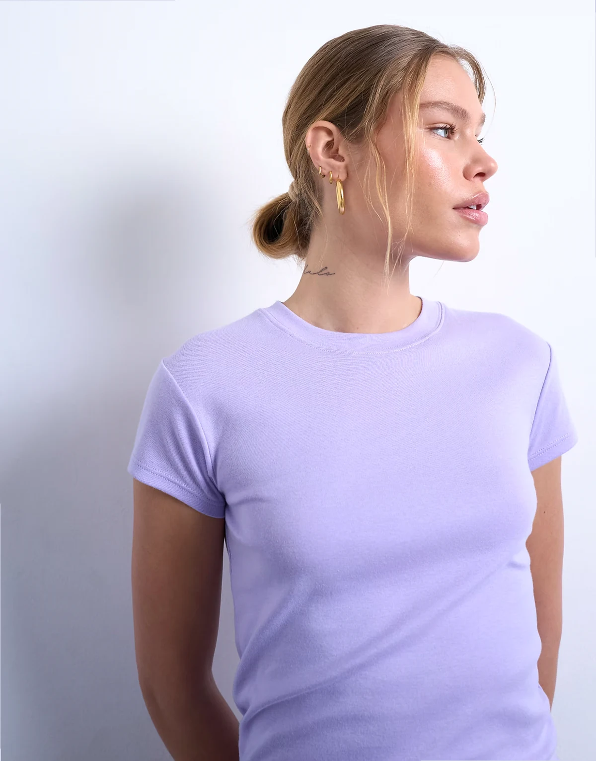 – Everyday – Liliowy T-shirt