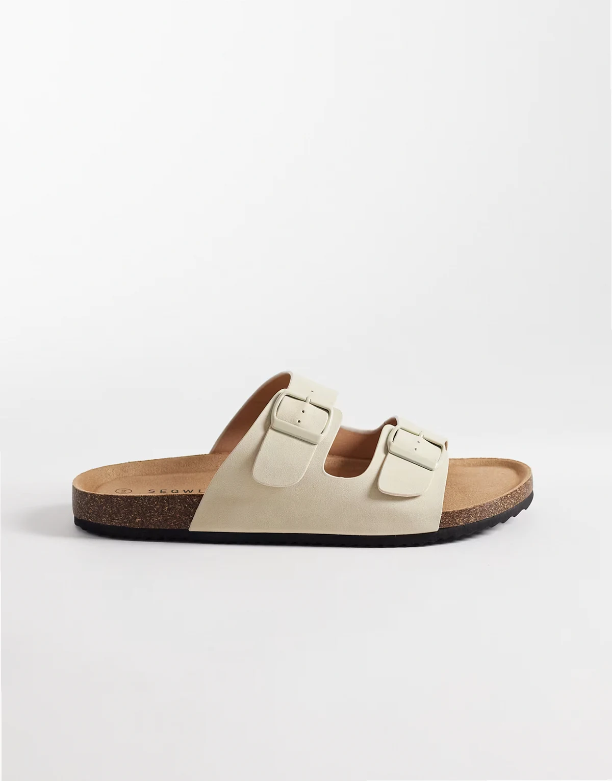– Molsen – Sandalen in Steinbeige mit Schnallen