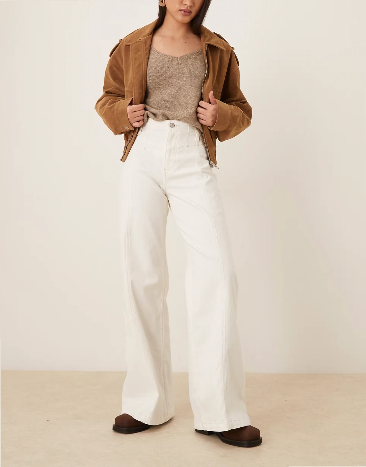 libra wide leg jeans in island lights