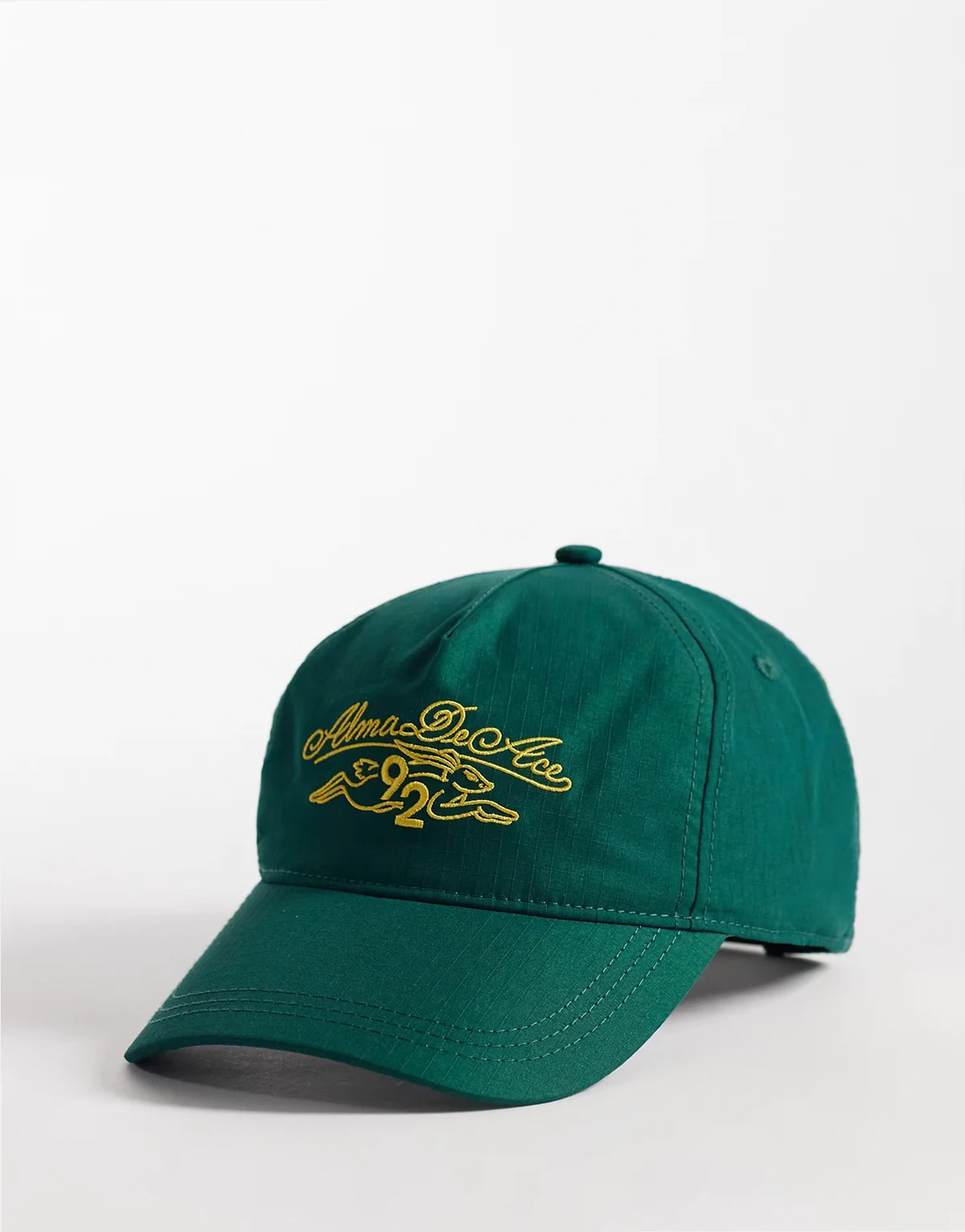 hare 92 logo athletic cap in dark green