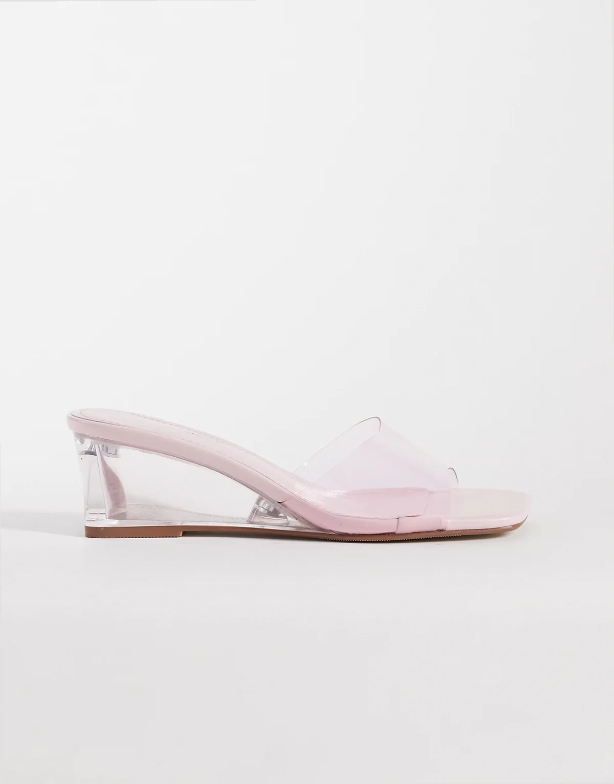 – Juno – Sandalen in Rosa mit Keilabsatz, weite Passform