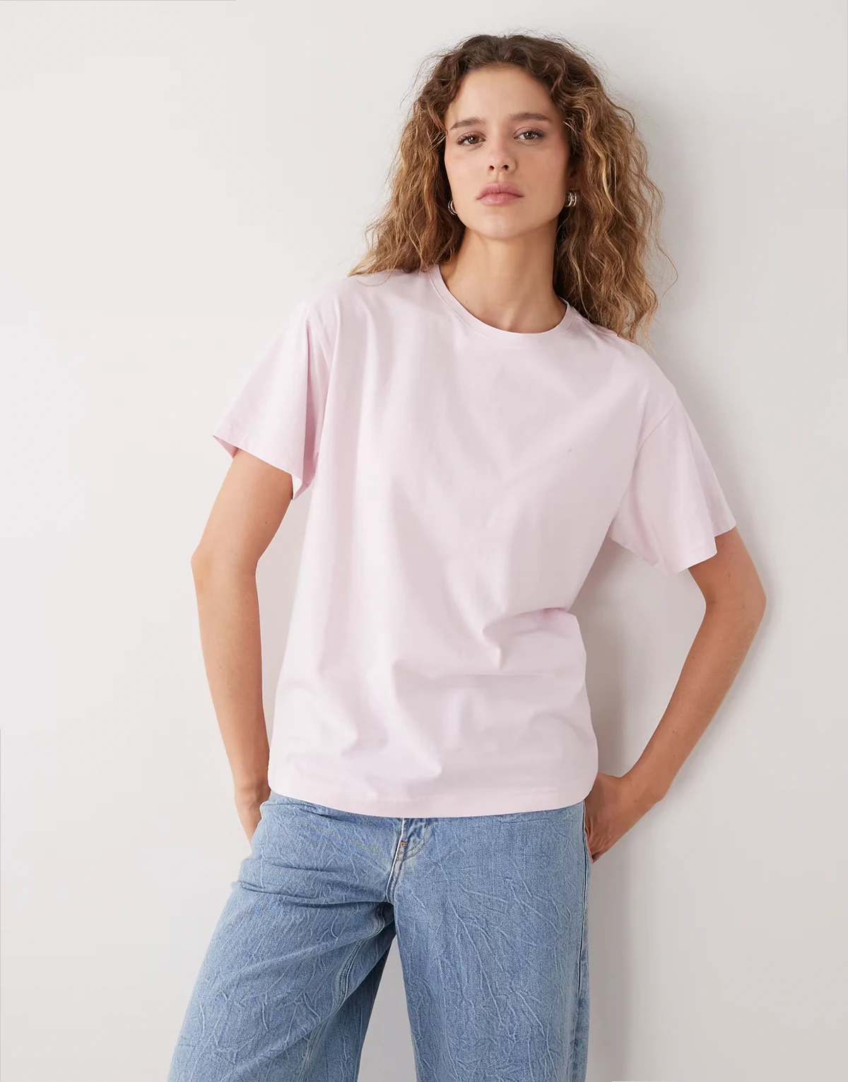 – T-Shirt in Rosa