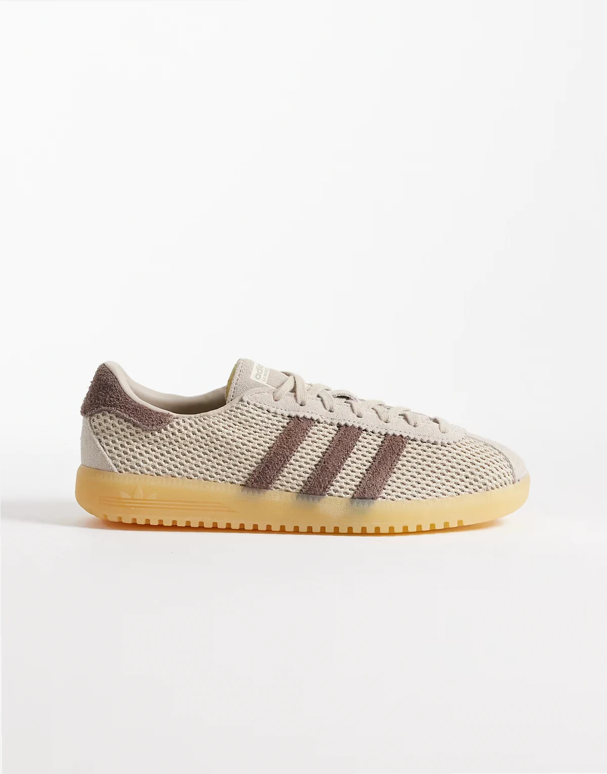 Bermuda sneakers in crochet brown multi