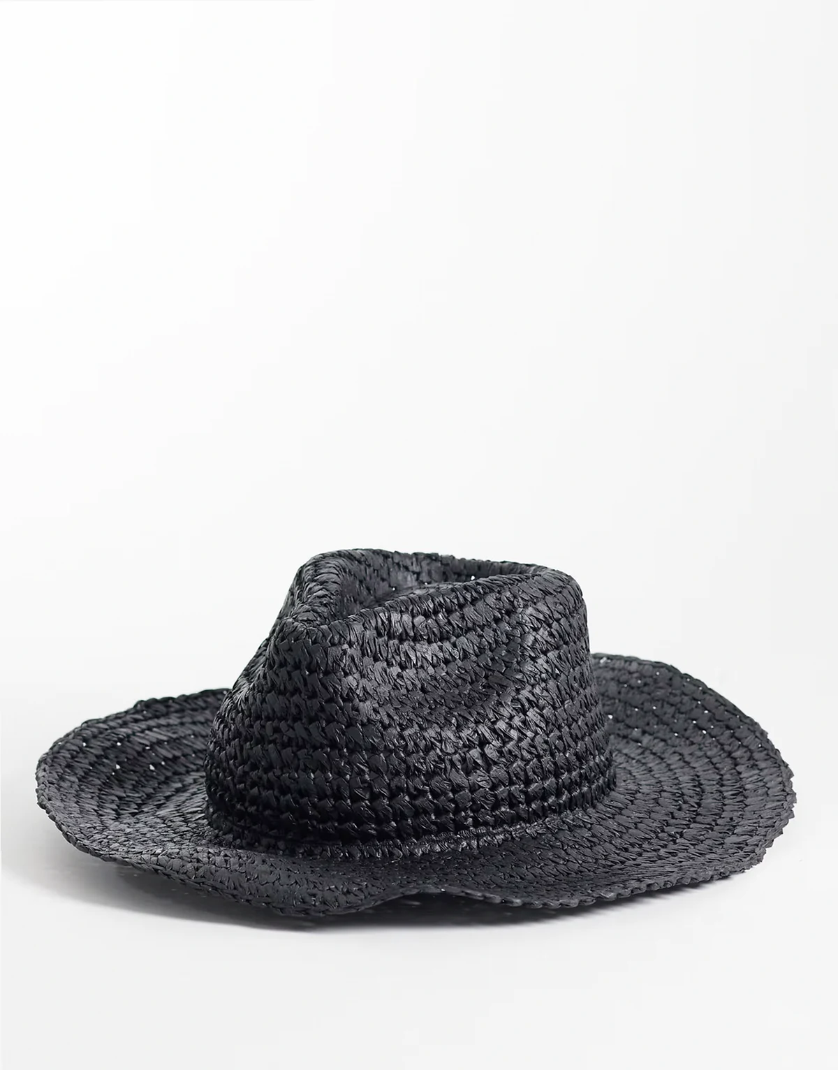 unisex cowboy hat in black