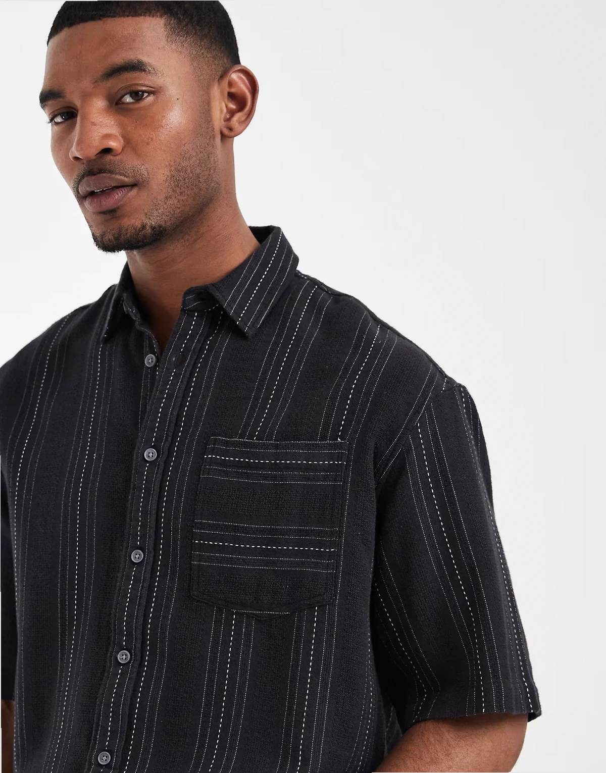 – Drake – Czarna koszula oversize